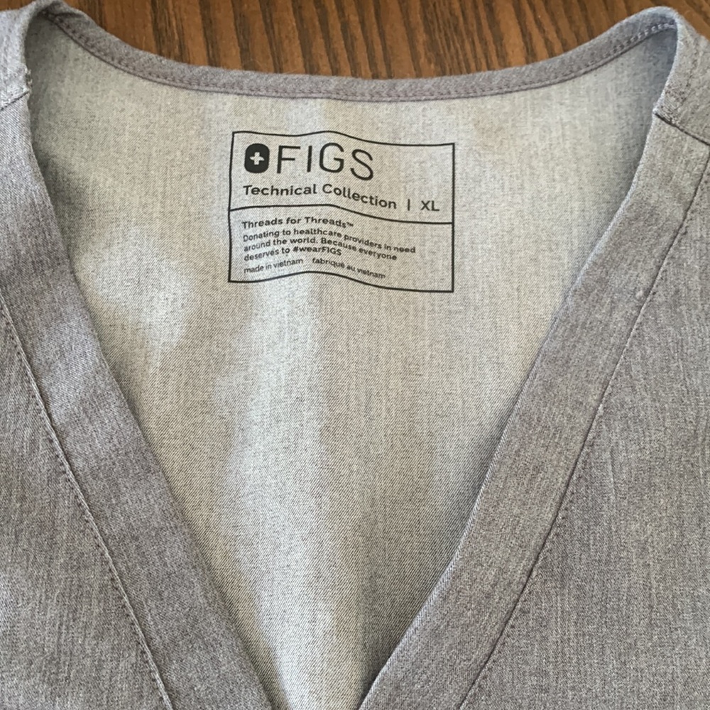 Figs Scrub Set. Color- Graphite (Grey) - image 2